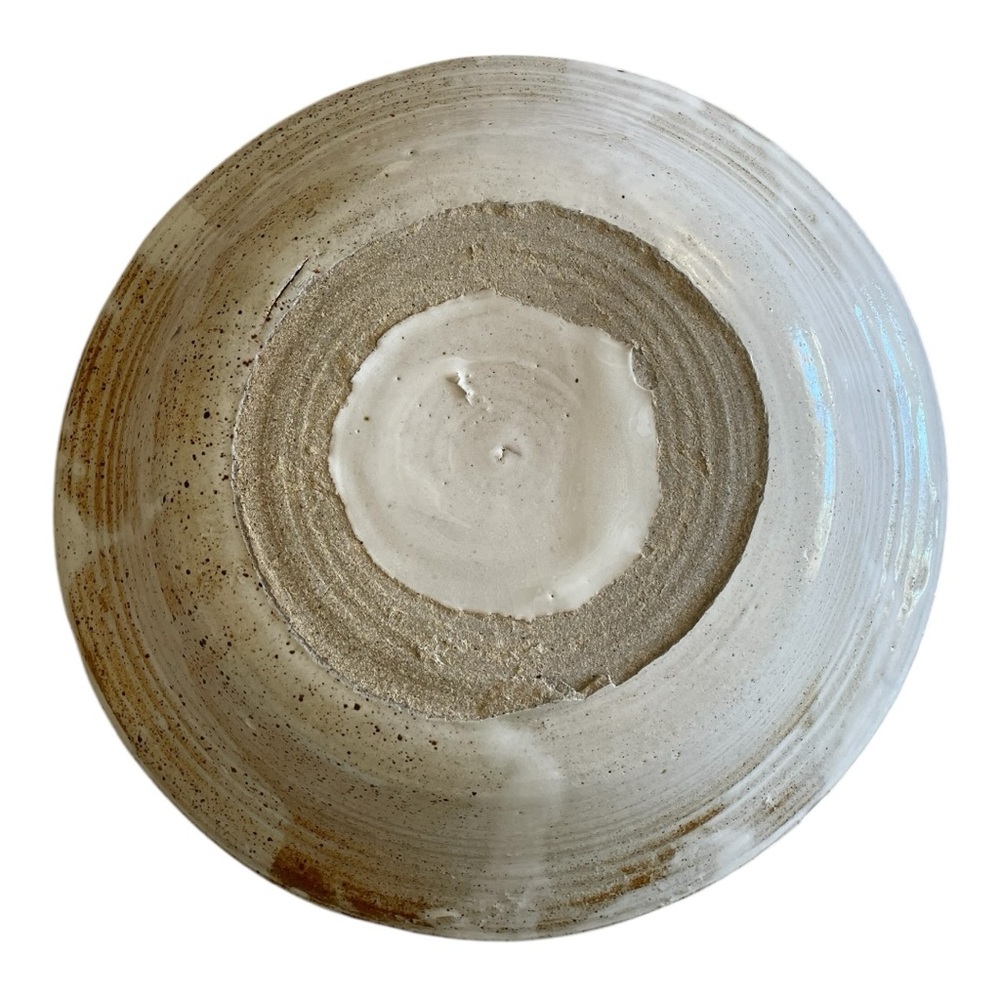 Japanese Ceramic Blue & White Bamboo Bowl - Picture 6 of 10